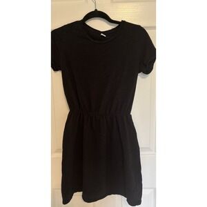 Old Navy Womens XS Black‎ Cotton Short Sleeve Dress